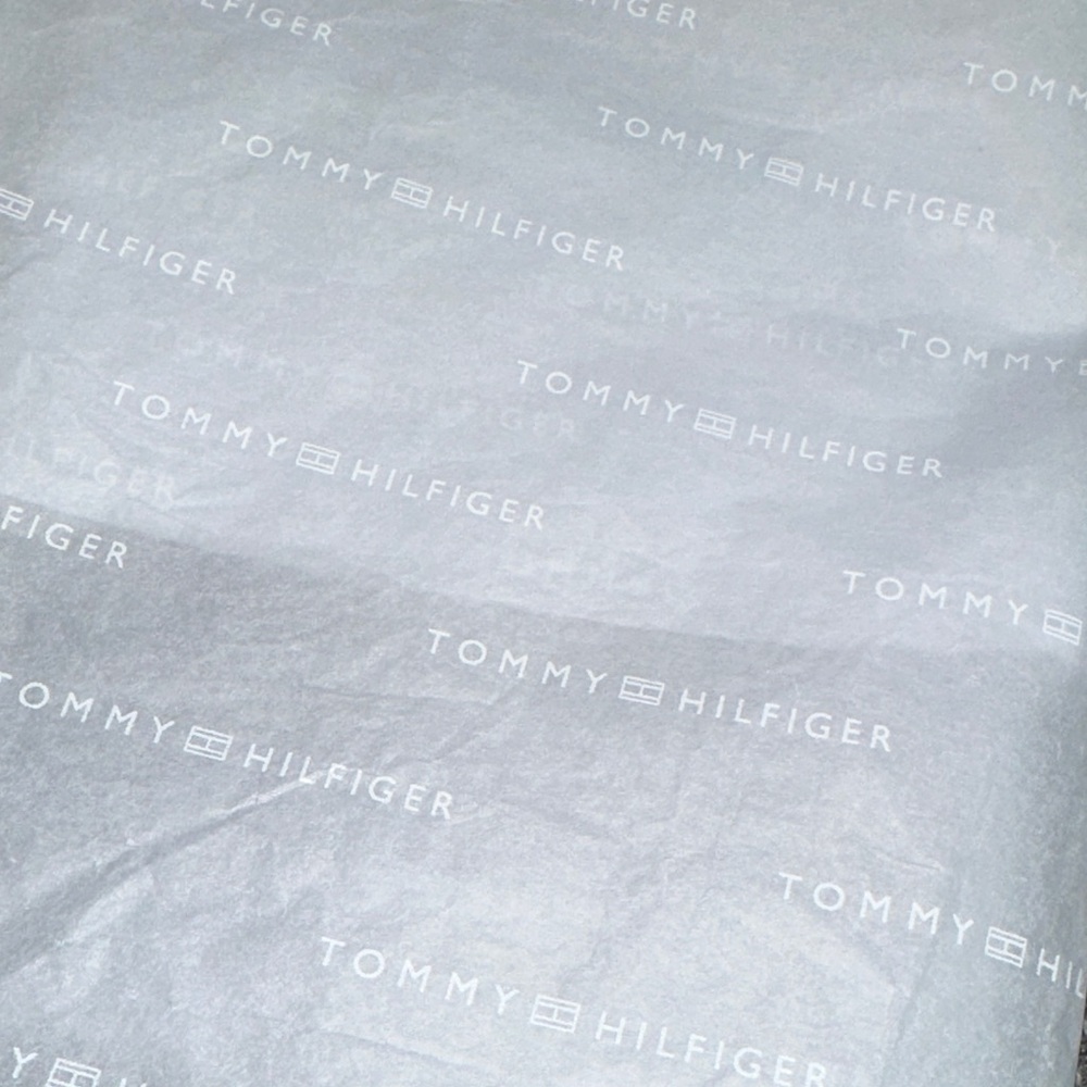 Tommy Hilfiger White Branded Tissue Paper